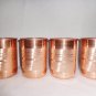 Handmade Drink Ware Copper Glass Cup Tumbler  Drinking Water Ayurveda Benefit