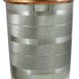 Drink ware Accessories Pure Copper & Stainless Steel Glass Cup 9 Oz Set Of 2