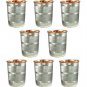 Drink ware Accessories Pure Copper & Stainless Steel Glass Cup 9 Oz Set Of 2