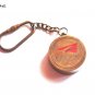 Antique Small Brass Compass 3.5 cm With Key Chain Vintage Marine Decorative Gift