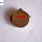 Antique Small Brass Compass 3.5 cm With Key Chain Vintage Marine Decorative Gift