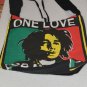 ONE LOVE Buddha4all Black Bob Marley Cotton Bag Shopping bag shoulder handbags