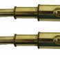 Handheld Brass Telescope  Pocket Sized Scope  Nautical Decor Toy