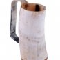 Buddha4all Horn Mug Beer Stein Tumbler Viking Drinking Cup with Handle 24 Oz
