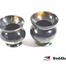 Handcrafted Handmade Drinking Horn Mug Leak Proof With Set Of 2 Size =4"