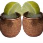 Authentic HAMMERED COPPER MOSCOW MULE 2-OZ SHOTS MUG SET OF 4