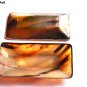 Premium Quality Serve ware Rectangular Shape With Brass Horn Serving Plate Set 3