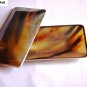 Premium Quality Serve ware Rectangular Shape With Brass Horn Serving Plate Set 3