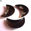 Horn Serving Plate Premium Quality Half Moon shape  Serve ware Set Of 3