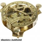 Sundial Compass  Solid Brass Sun Dial Made in India