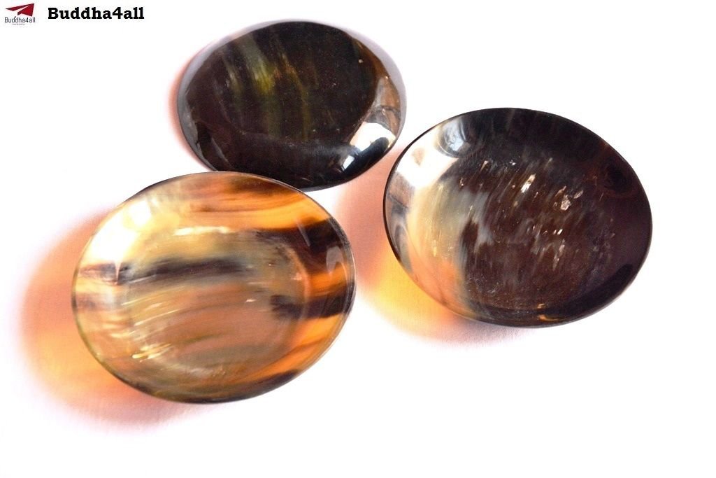 Horn Bowl for serving snacks premium quality serve ware round shape   Set of 3
