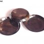 Serve ware Handmade Horn Plate Natural Horn Material For Your Snacks Set of 2