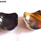 Premium Quality Serve ware Square Cut Shape Horn Bowl For Snacks Set of 2