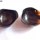 Serve ware Horn Bowl Triangular Round Shape Premium Quality For Snacks Set Of 2