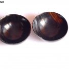 Horn Bowl Premium Quality Serve ware Round Shape Small  For Snacks Set of 2