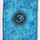 Buddha4all Om Indian Cotton Table Cover Small Tapestry Ethnic Yoga Mat HomeDecor