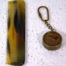 100% Handmade Natural Horn Comb without Handle 6" Pocket Comb, Narrow Tooth, Hea