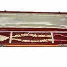 Vintage Indian Art Work Handmade Designer Bone Jewelry Necklaces With Gift Box