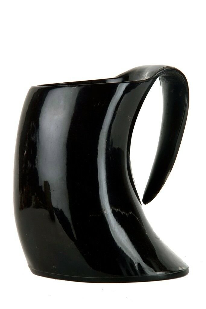 Viking Bar Mug Real Horn Handmade From Natural Material Medieval  Gift