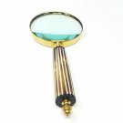 Magnifier Glass Hand held Magnifying Glass with Genuine Horn Handle