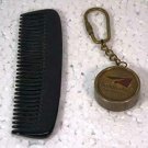 100% Handmade Natural Horn Comb with Handle 5" Pocket Comb, Narrow Tooth, Health