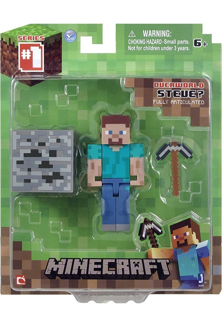 Minecraft Core Steve Figure Pack