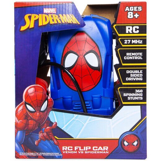 Marvel SpiderMan Remote Control Flip Car