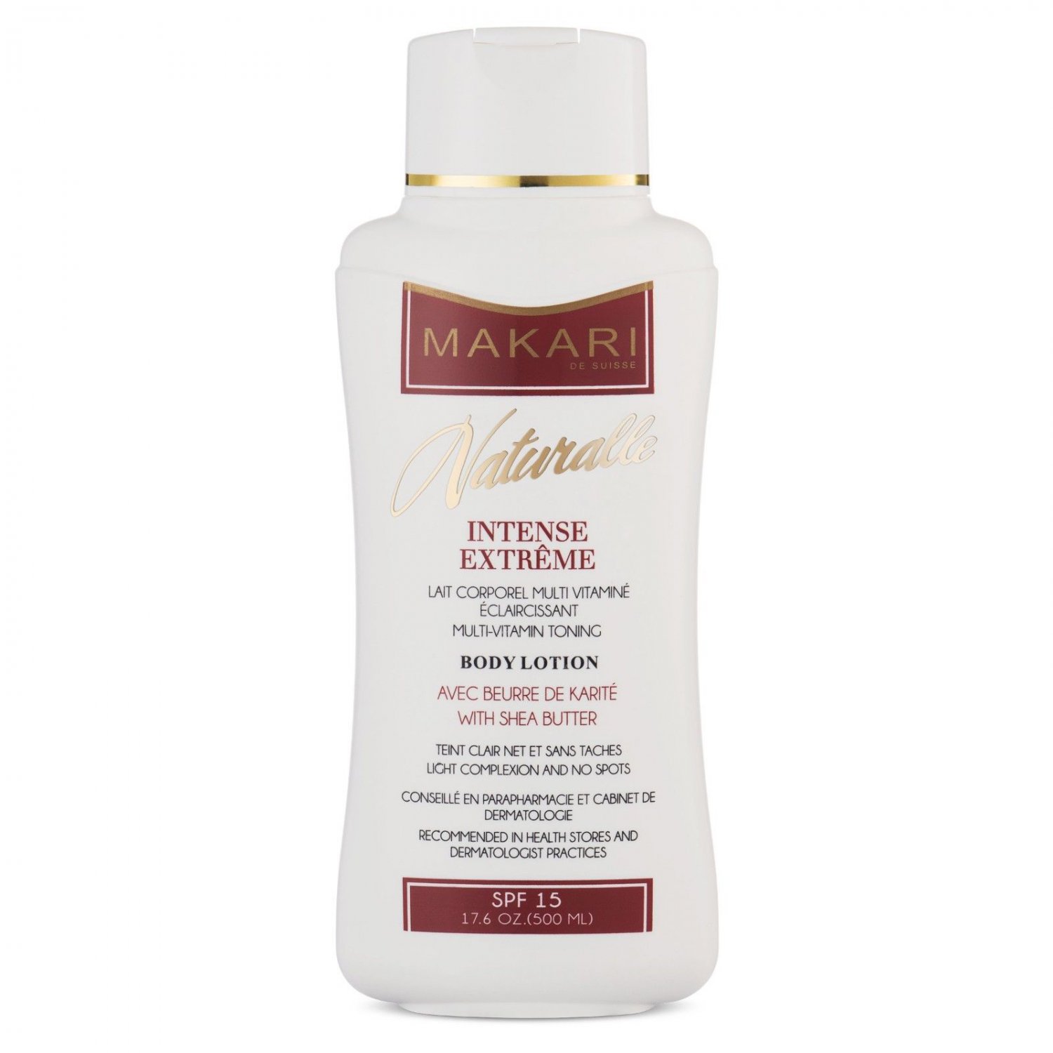 Makari Naturalle Intense Extreme Body Lotion 17.6oz Lightening