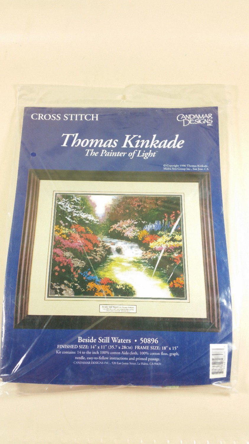 Candamar Designs counted cross stitch kit Beside Still Waters 50896 not started