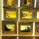 Vintage slides lot 30 pieces mountains travel snow