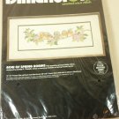 Dimensions counted cross stitch kit Row of Spring Robins 3648 sealed