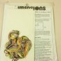 Dimensions counted cross stitch kit Row of Spring Robins 3648 sealed