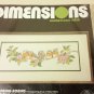 Dimensions counted cross stitch kit Row of Spring Robins 3648 sealed