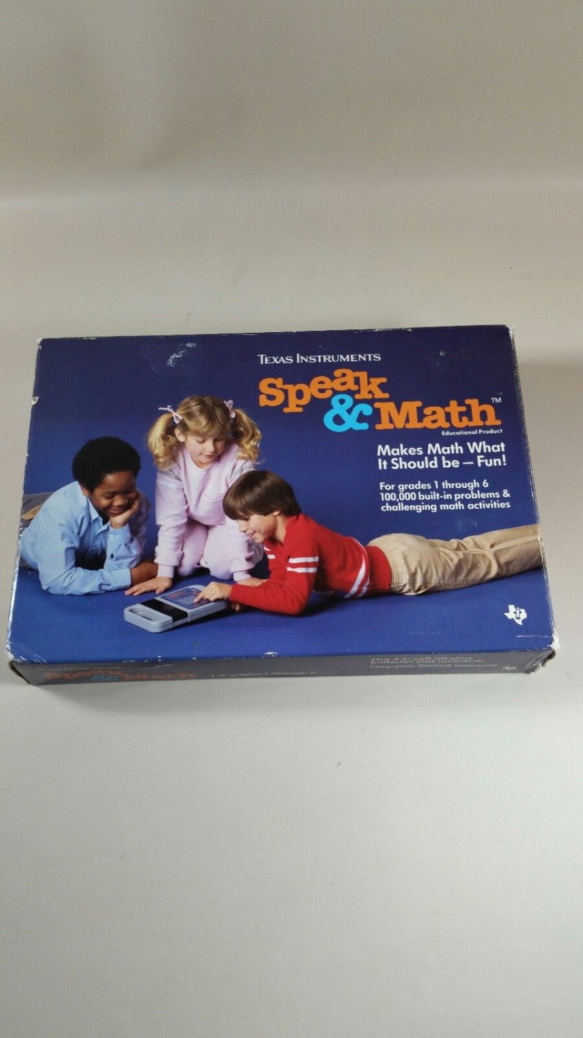 Texas Instruments Speak and Math 1984 with box working