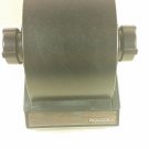 Rolodex black rotary file model 1753 with cards missing one tab