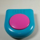 Taboo 1989 Game Buzzer Replacement Piece Tested Working Teal/Pink