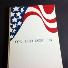 Duchesne High School St. Charles Mo. yearbook 1973