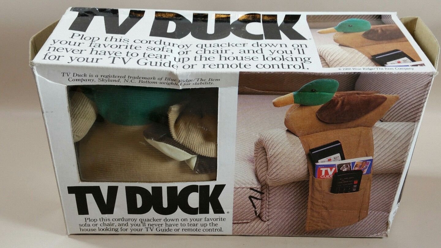 Duck TV Sofa Couch Remote Holder Armrest Caddy Desk Organizer