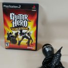 PS2 Guitar Hero World Tour with microphone