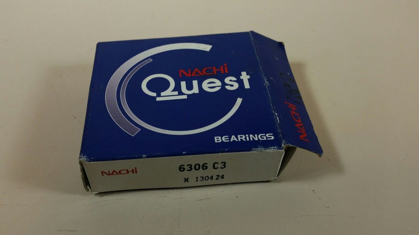 Nachi Bearing 6306C3 open package