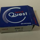 Nachi Bearing 6306C3 open package