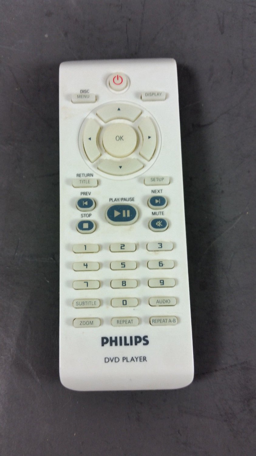 Philips DVD player remote RC 2020 replacement