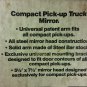 Compact pick up truck side mirror kit nos pathfinder universal fit
