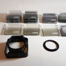 Cokin cromofilters lot with holder 15 pieces