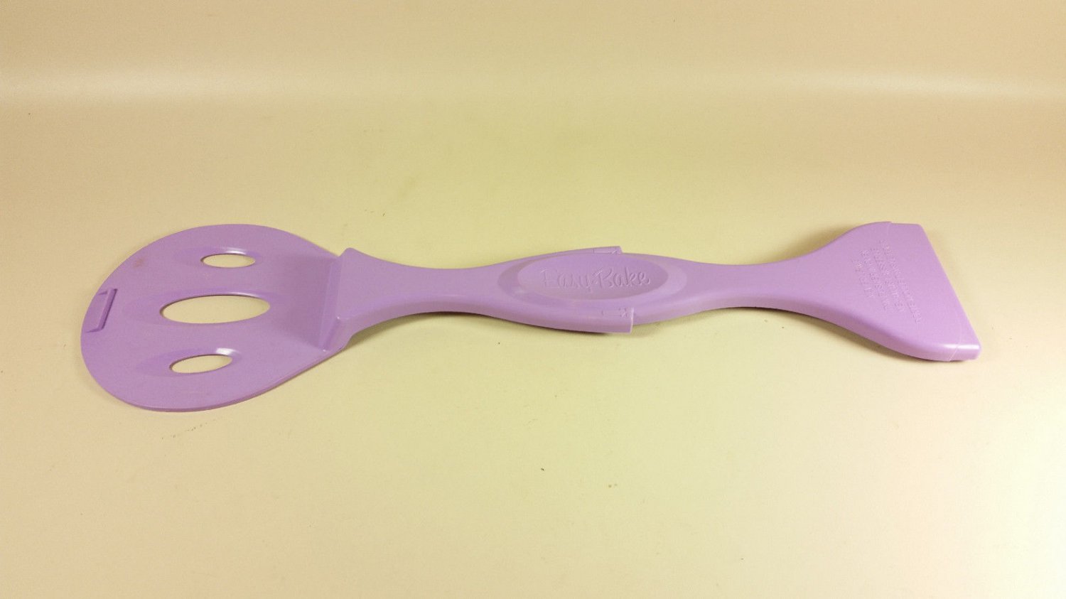 Easy Bake oven spatula paddle pusher replacement part purple