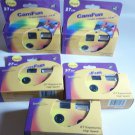 Disposable camera lot CamFun 5 pieces 27 exposures expired 2014