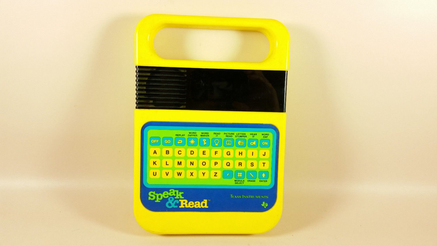 Texas Instruments vintage Speak and Read not working for parts repair