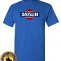 DATSUN White RETRO Logo New!! Custom GILDAN T Shirt Basic Tee Size S/M/L/XL/2XL
