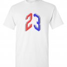 23 3D EFFECT ART MEN'S T-SHIRT SNEAKER TEE JORDAN WESTBROOK  Custom Gildan S-XXL