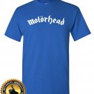 Motorhead English Heavy Metal Band Logo On Custom T Shirt Basic Tee Size S-2XL